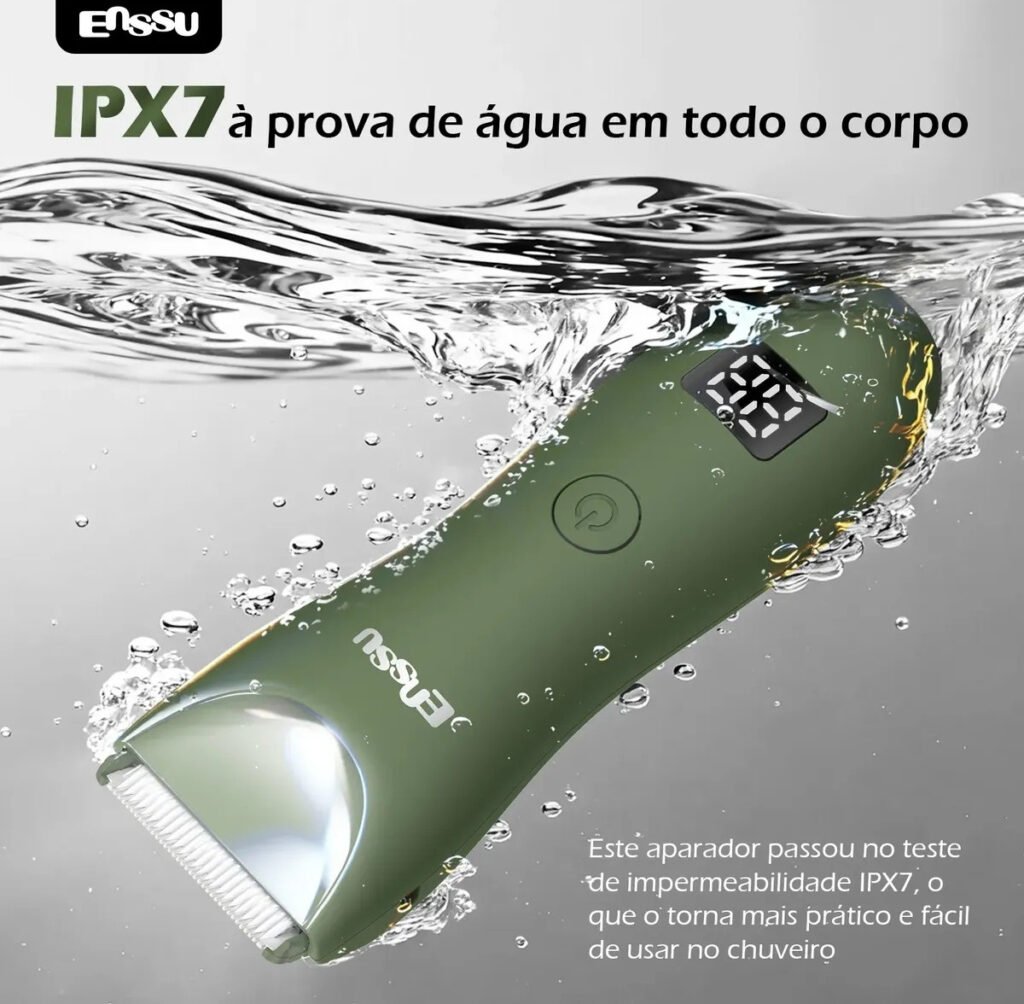 Aparador de pelos Enssu é bom