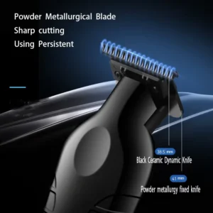 Maquina de acabamento cortar cabelo profissional kemei 2299